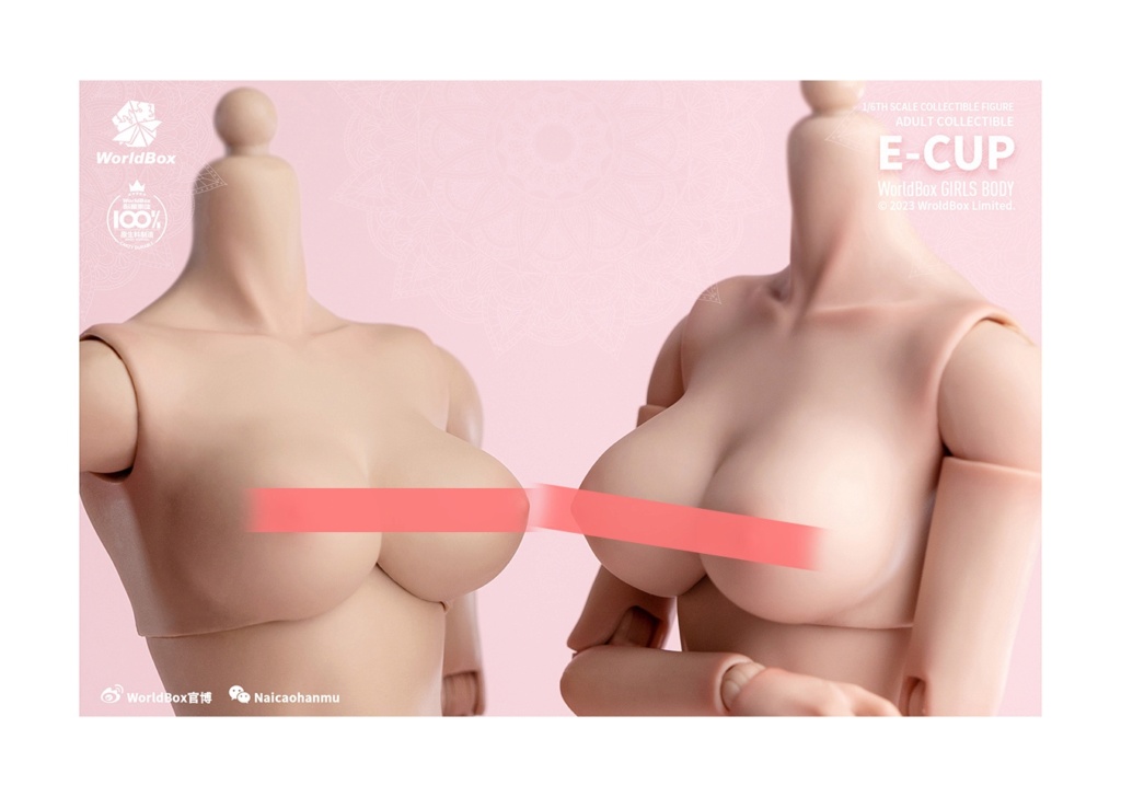 Worldbox - NEW PRODUCT: Worldbox: 1/6 female body interchangeable bust chest piece (different bust sizes) 16112810