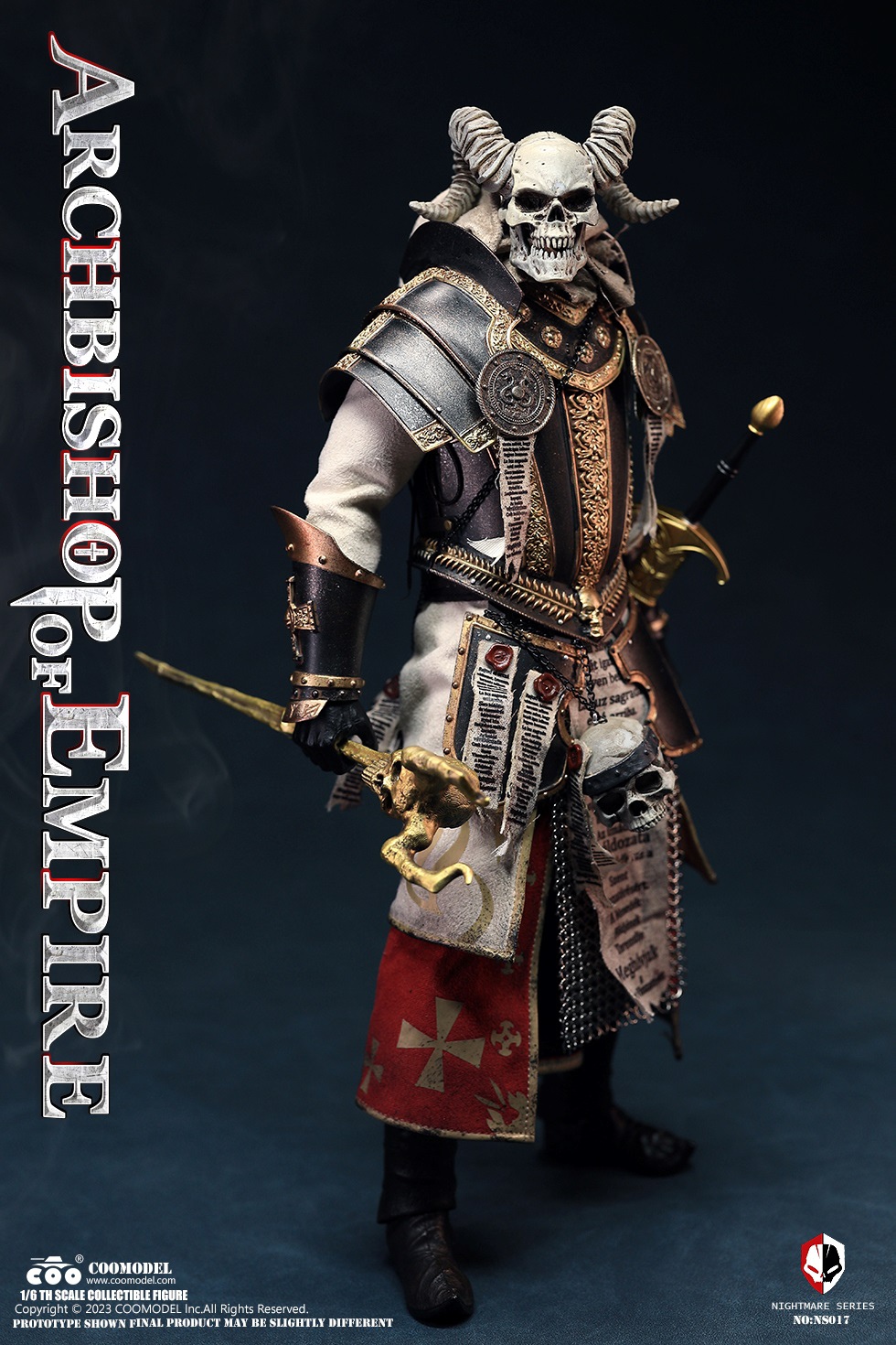 Coomodel - NEW PRODUCT: COOMODEL: 1/6 Nightmare Series-King of the Empire, Bishop of the Empire-Alloy Standard Edition/Pure Copper Collector's Edition NS016/7/8/9 16194010