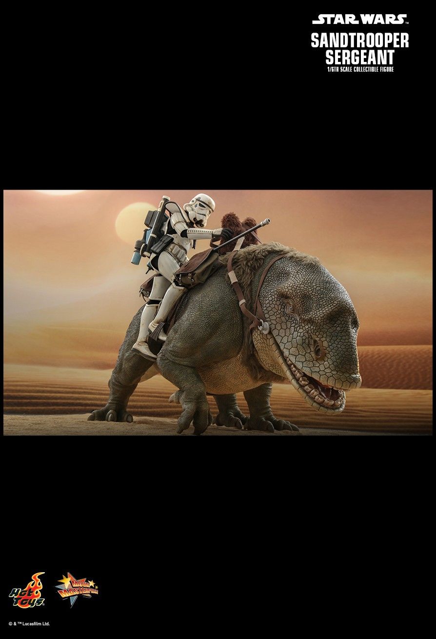 Dewback - NEW PRODUCT: HOT TOYS: STAR WARS EPISODE IV : A NEW HOPE™ SANDTROOPER SERGEANT™ & DEWBACK™ 1/6TH SCALE COLLECTIBLE SET (& DIFFERENT OPTIONS OF SEPARATES) 1663