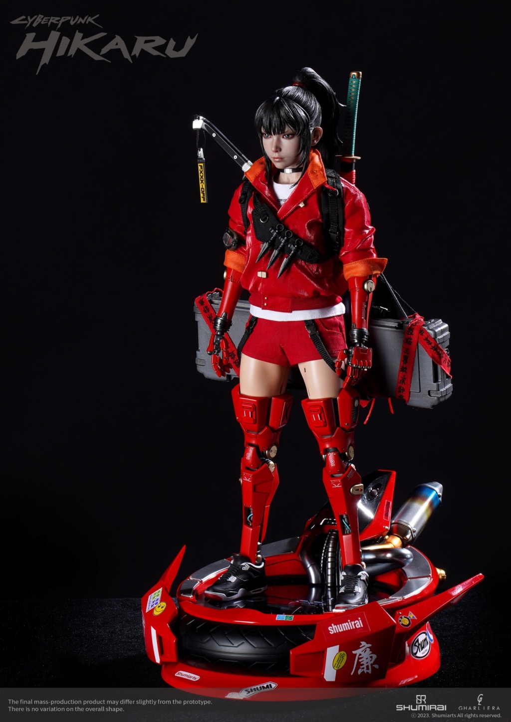 stylized - NEW PRODUCT: ShumiRai: 1/6 Original Cyberpunk Concept - Bounty Hunter Hikaru Action Figure #SCFC001 17274410