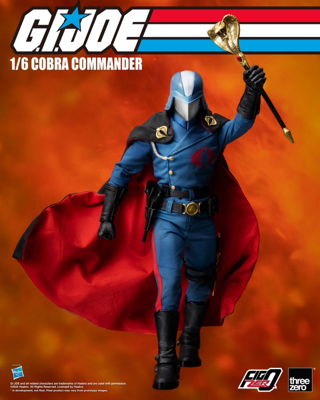 CobraCommander - NEW PRODUCT: ThreeZero: FigZero 3Z0315 1/6 Scale G.I. Joe Cobra Commander 17355510