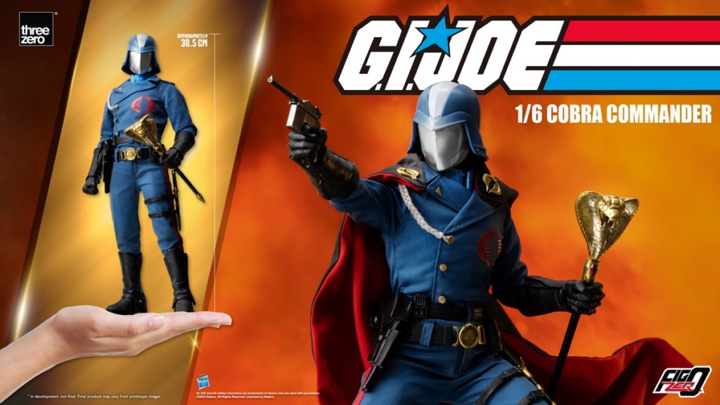 GIJoe - NEW PRODUCT: ThreeZero: FigZero 3Z0315 1/6 Scale G.I. Joe Cobra Commander 17363710