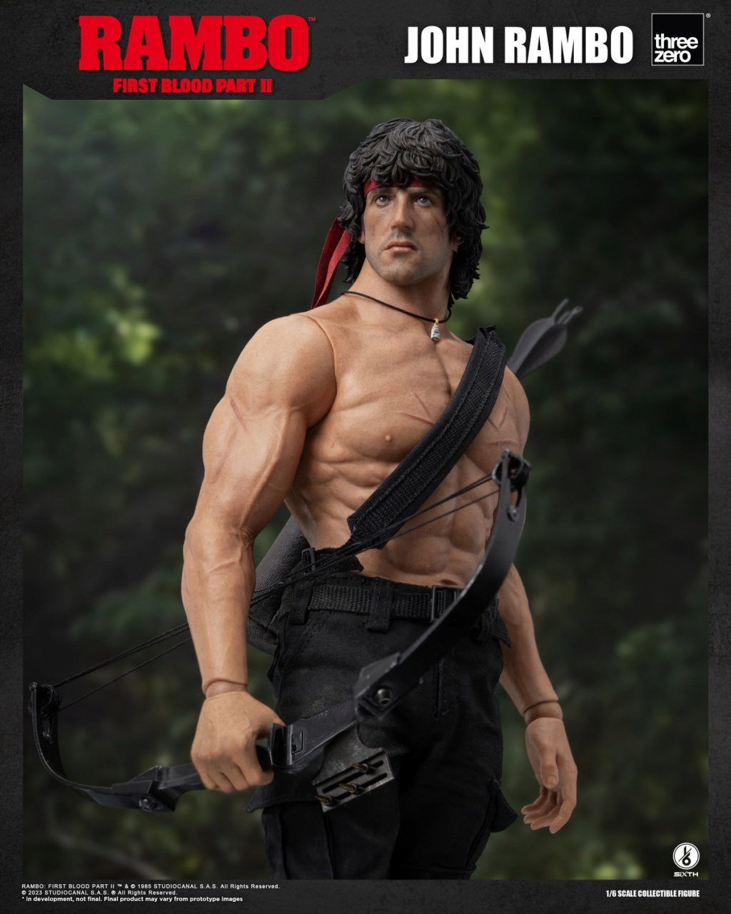 movie - NEW PRODUCT: Threezero: 3Z0328 1/6 Scale First Blood Part II John Rambo 17520210