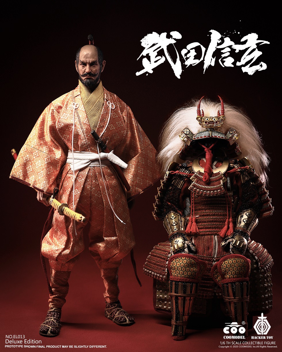 Historical - NEW PRODUCT: COOMODEL: 1/6 Empire Legend - Tiger of Kai - Takeda Shingen Pure Copper Standard Edition EL012/Pure Copper Deluxe Edition EL013 18143610