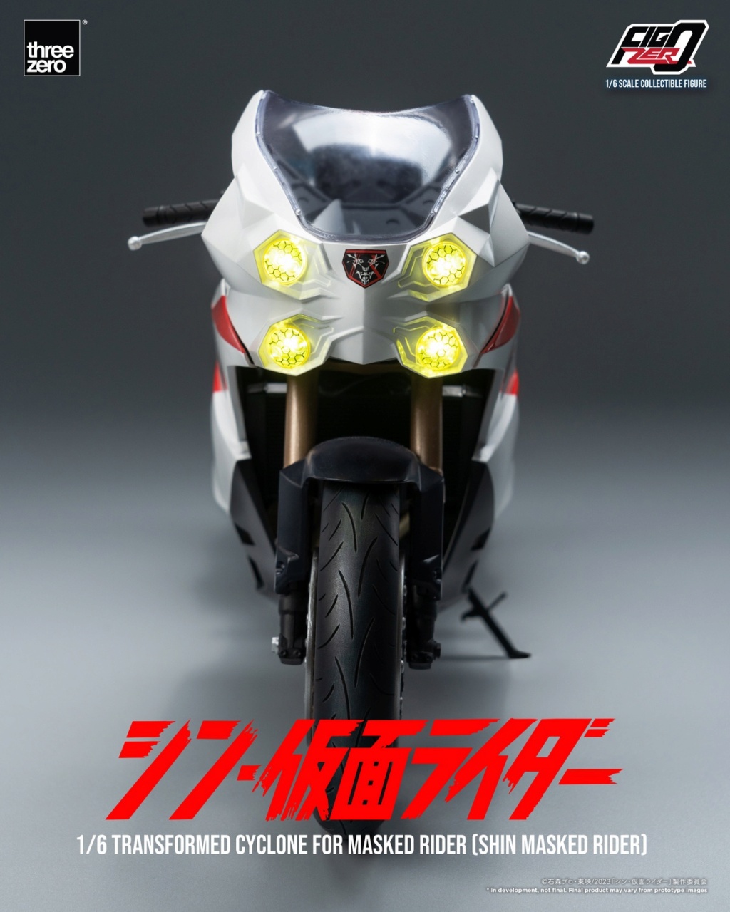 Sci-Fi - NEW PRODUCT: Threezero: FigZero 1/6 Shin Masked Rider Motorcycle (Transformed Cyclone) 18371510