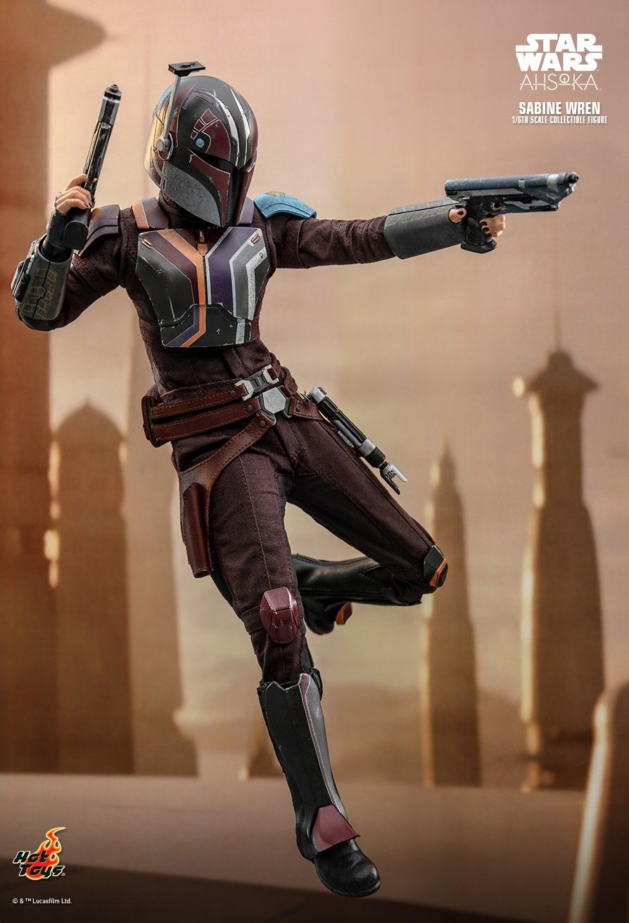 NEW PRODUCT: HOT TOYS: STAR WARS: AHSOKA™ SABINE WREN™ 1/6TH SCALE COLLECTIBLE FIGURE 1856