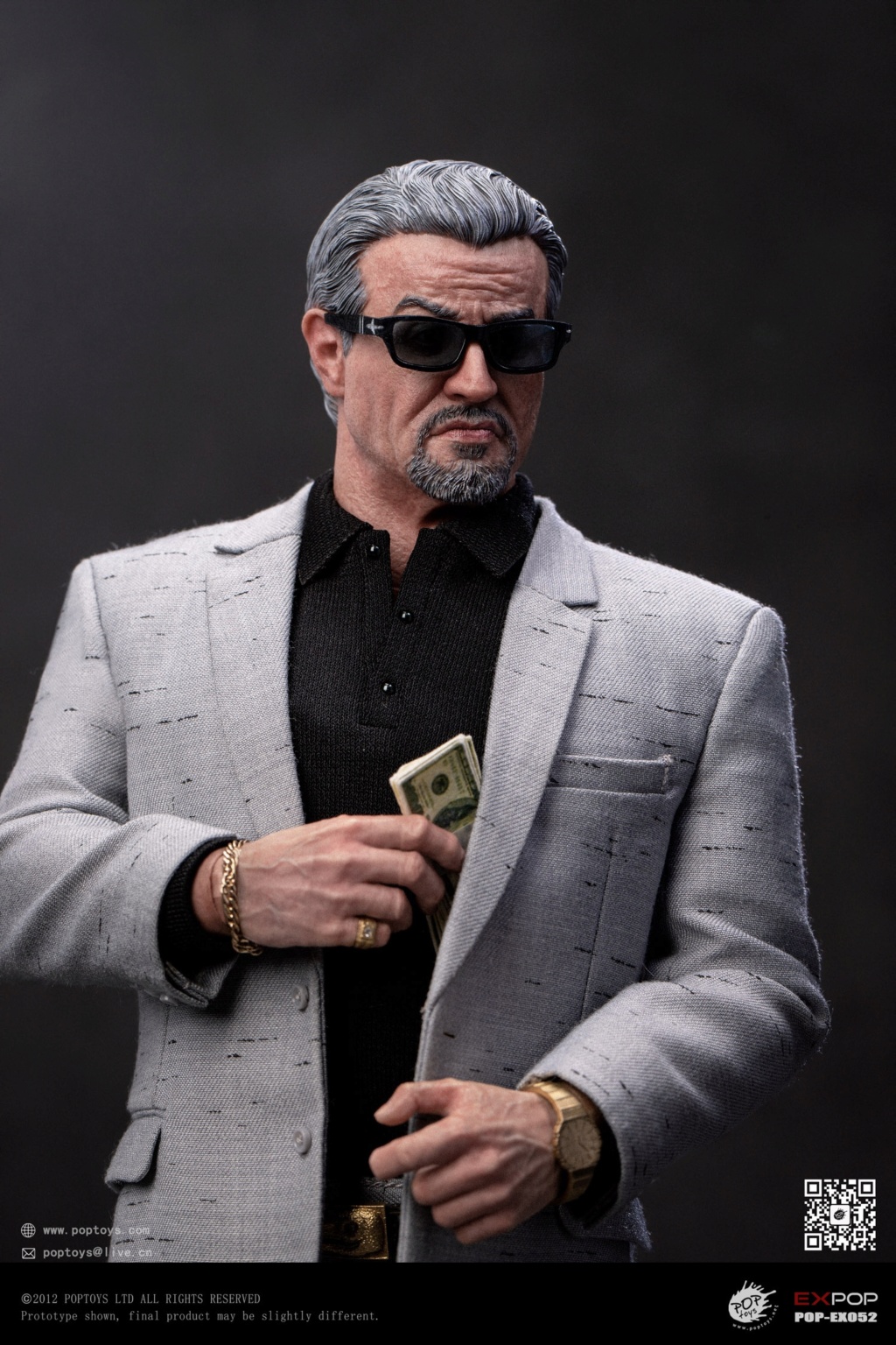 NEW PRODUCT: POPTOYS: EX052 1/6 Scale The King of Gangs (Tulsa King) 19054110