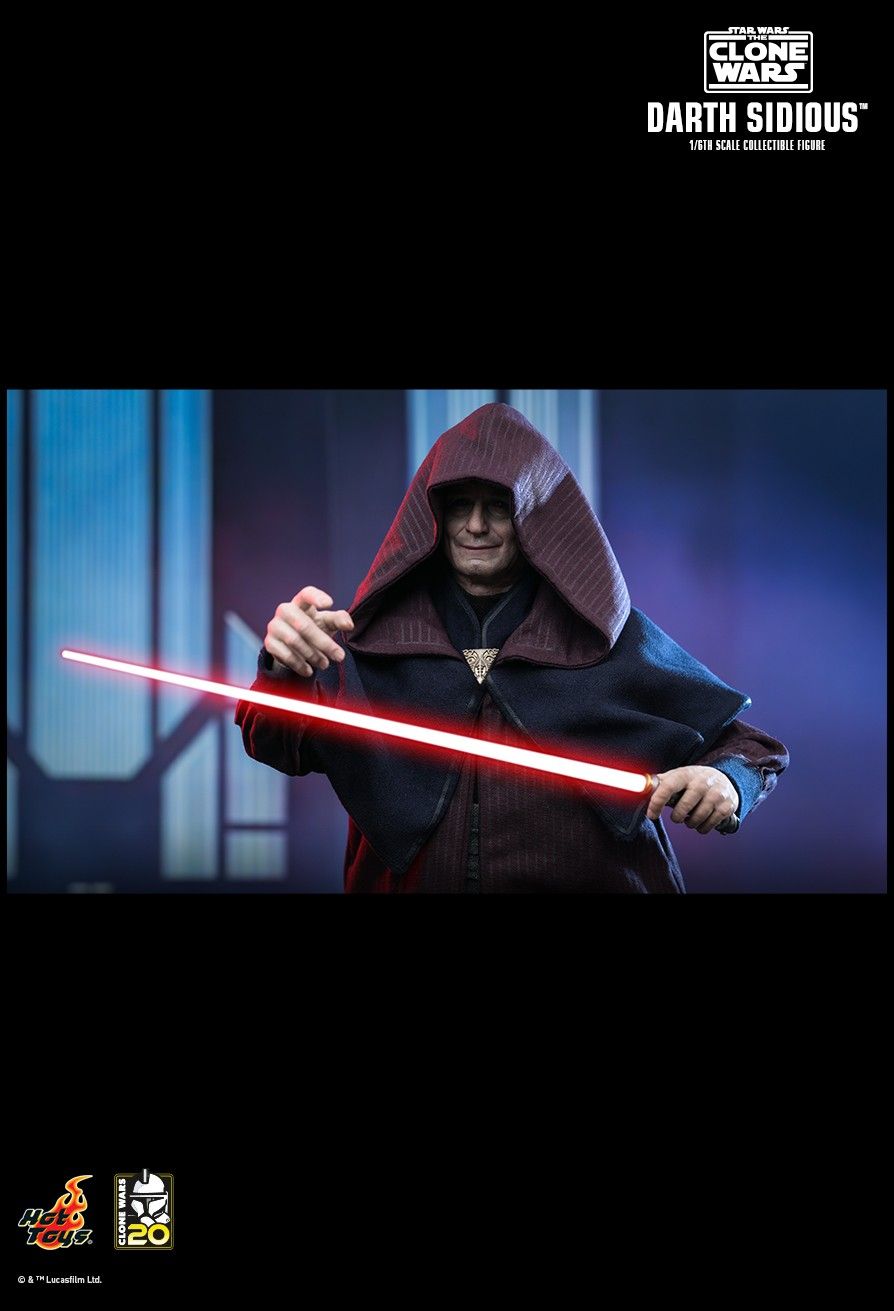 AnimatedSeries - NEW PRODUCT: HOT TOYS: STAR WARS: THE CLONE WARS™ DARTH SIDIOUS™ 1/6TH SCALE COLLECTIBLE FIGURE 1919