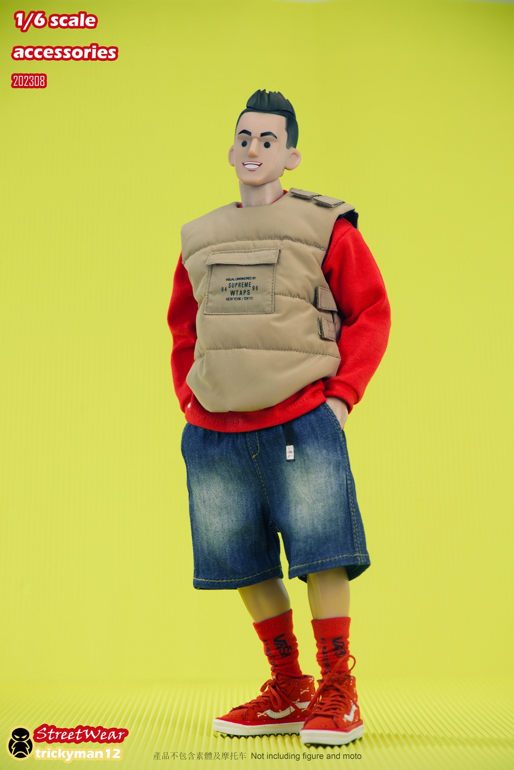 streetwear - NEW PRODUCT: TrickyMan12: 1/6th Scale StreetWear Clothes Set (#202308) 19262210