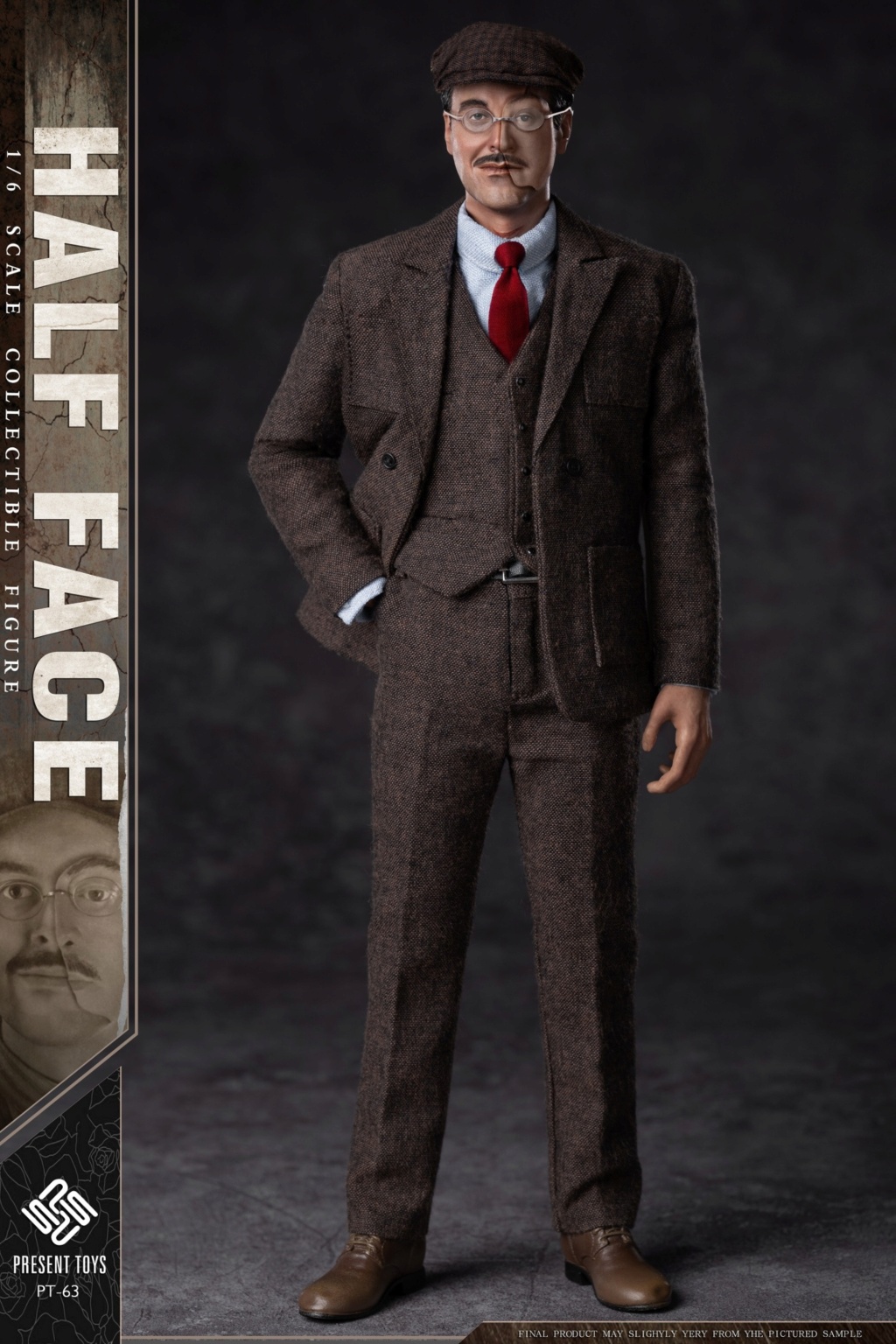 cable-based - NEW PRODUCT: PRESENT TOYS  1:6 collectiblefigure – Half Face. 19270411