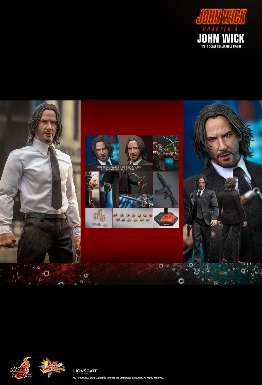 Male - NEW PRODUCT: HOT TOYS: JOHN WICK: CHAPTER 4 JOHN WICK® 1/6TH SCALE COLLECTIBLE FIGURE 1965