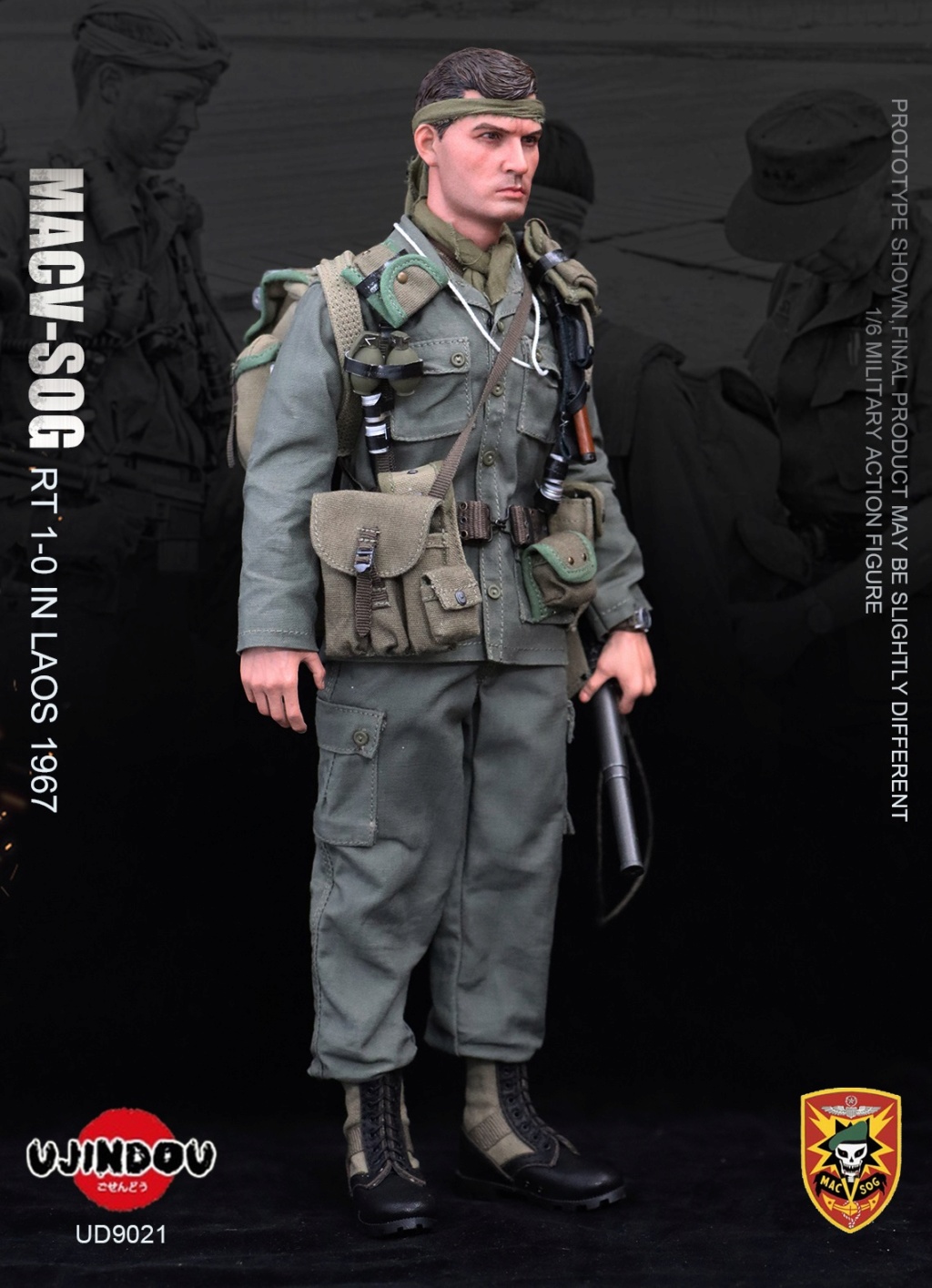 ujindou - NEW PRODUCT: UJINDOU: 1/6 Vietnam War - U.S. Army Special Operations Group (MACV SOG) Action Figure #UD9021 20471910