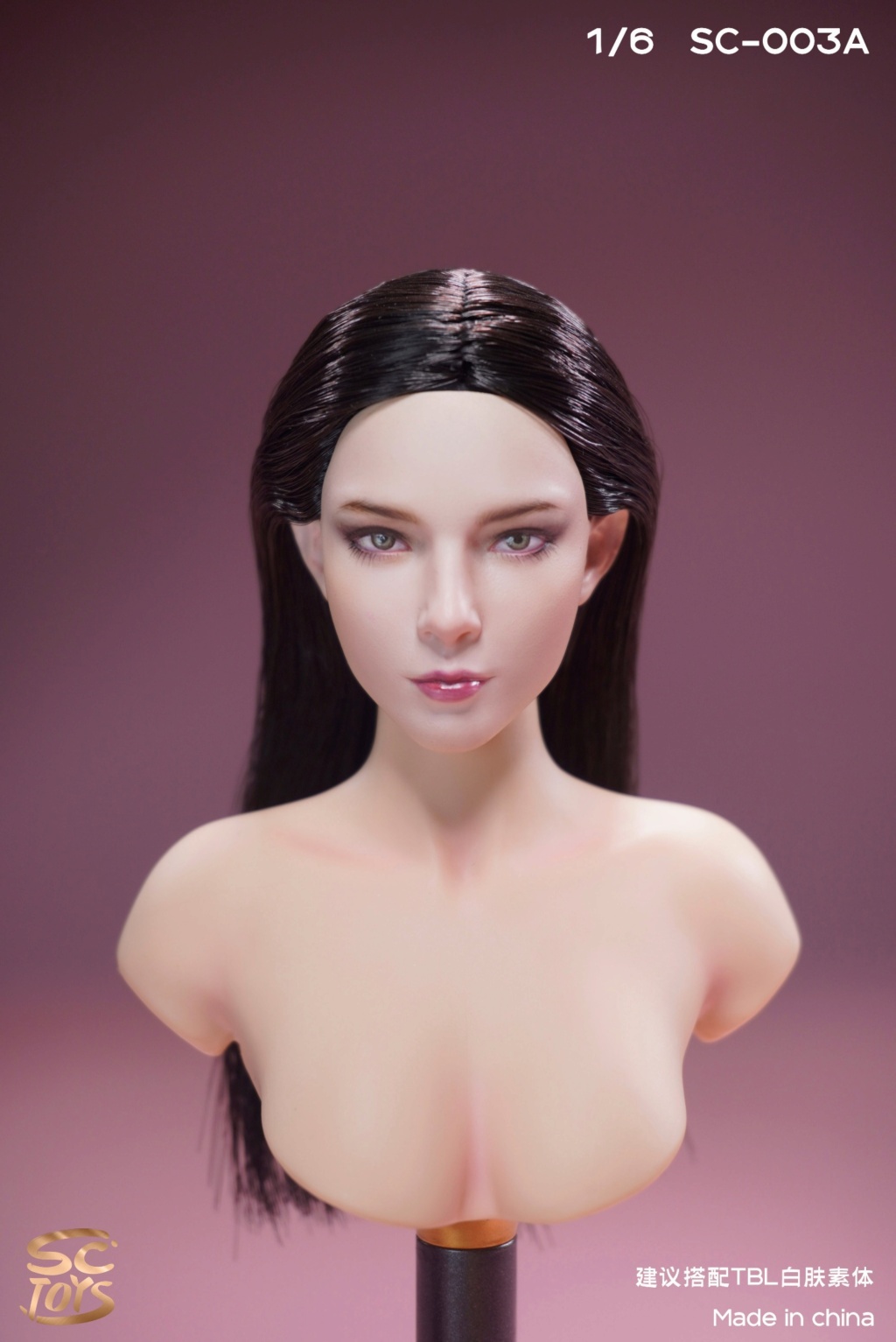 SCToys - NEW PRODUCT: SCToys: 1/6 European and American head sculpture - LaLi - three hairstyles #SC003A/B/C 20570210