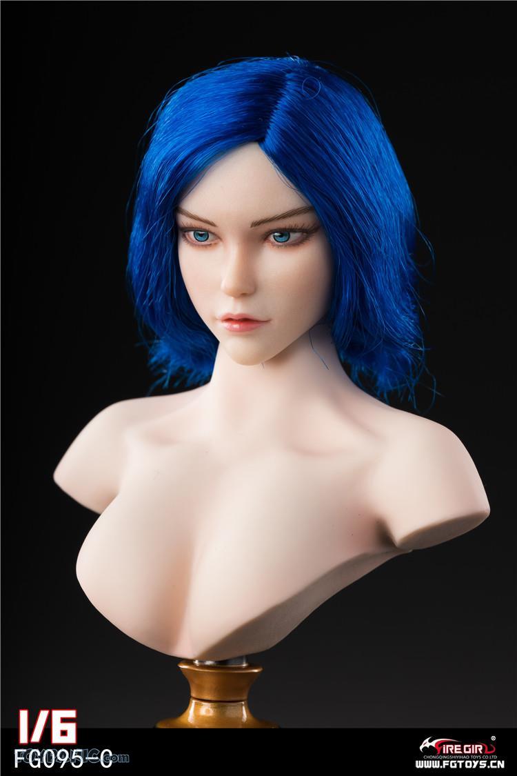 newproduct - NEW PRODUCT: FIRE GIRL TOYS: 1/6 Rebecca European Female Headsculpt (3 hairstyles) 20620241