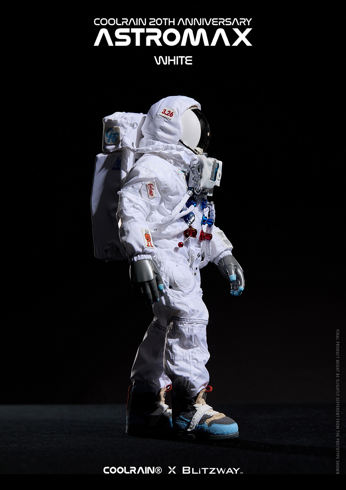 NEW PRODUCT: Coolrain x Blitzway - Astromax Astronaut [Black/White/Silver/Blue] 21117