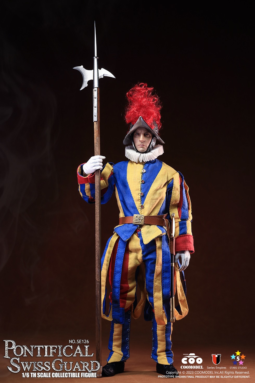 Historical - NEW PRODUCT: COOMODEL: 1/6 Empire Series - Pontifical Swiss Guard/Captain - Alloy Standard Edition/Pure Copper Collection Edition#SE126~SE129 21324810