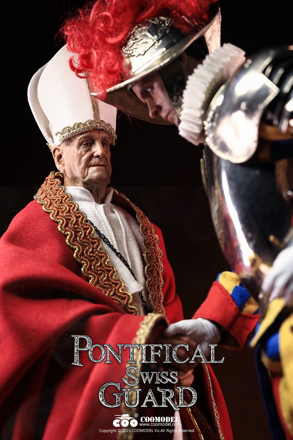 newproduct - NEW PRODUCT: COOMODEL: 1/6 Empire Series - Pontifical Swiss Guard/Captain - Alloy Standard Edition/Pure Copper Collection Edition#SE126~SE129 21380910