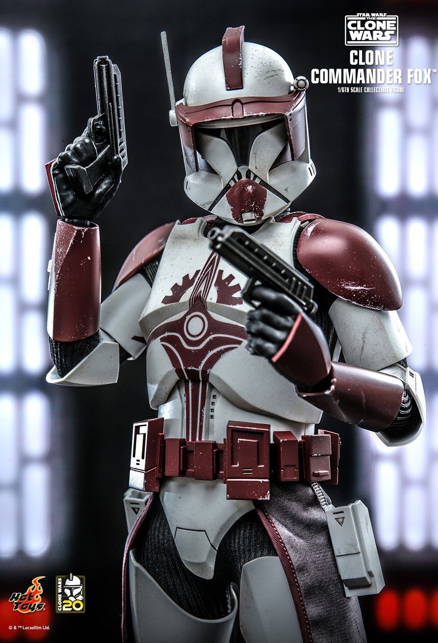 CloneCommanderFox - NEW PRODUCT: HOT TOYS: STAR WARS: THE CLONE WARS™ CLONE COMMANDER FOX™ 1/6TH SCALE COLLECTIBLE FIGURE 234
