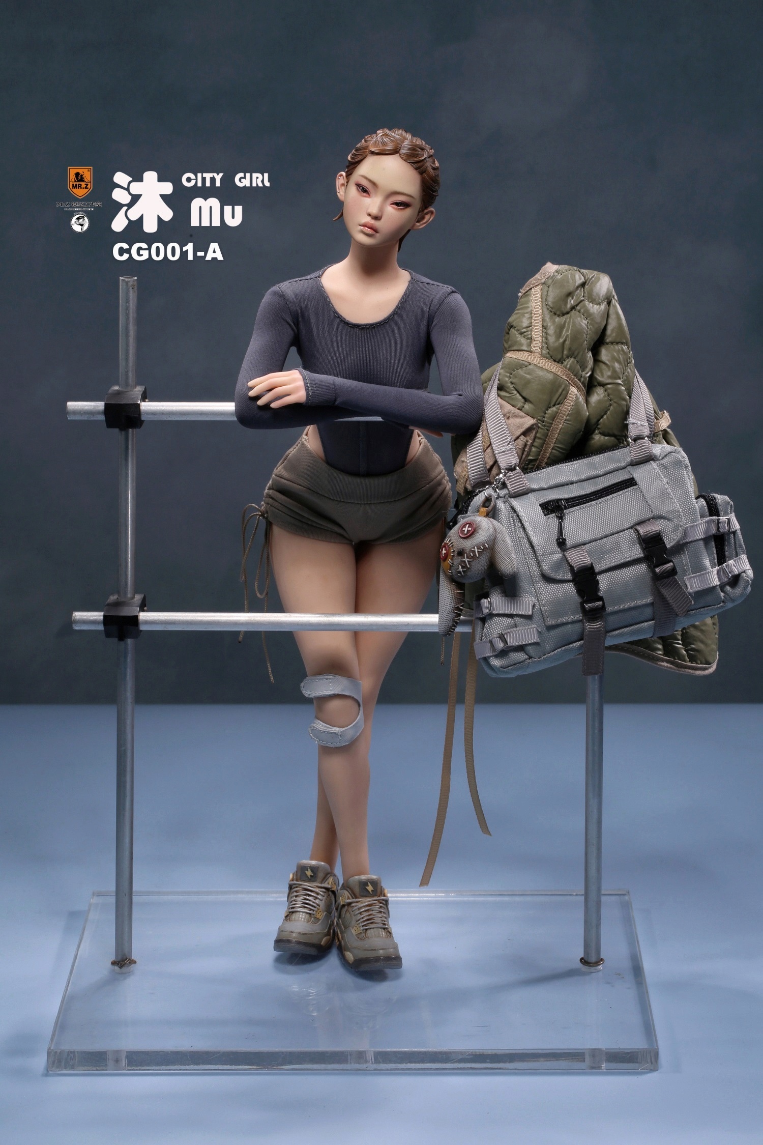 MrZ - NEW PRODUCT: Mr.Z model studio - city series first urban girl Mu & Bing #CG001-A/B 2553