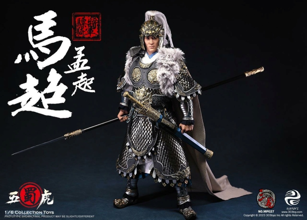 NEW PRODUCT: 303TOYS: 1/6 Three Kingdoms Series - Hussar General Ma Chao - Mengqi Pure Copper Standard Edition/Deluxe Edition/Li Shafei War Horse/Helmet 28520239