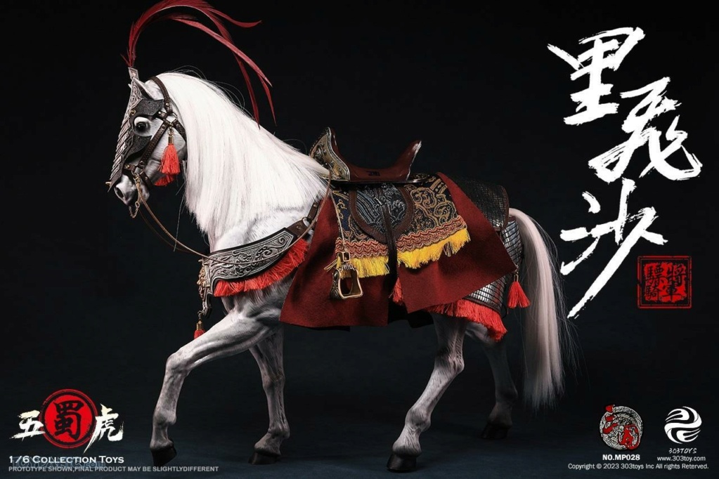 Accessory - NEW PRODUCT: 303TOYS: 1/6 Three Kingdoms Series - Hussar General Ma Chao - Mengqi Pure Copper Standard Edition/Deluxe Edition/Li Shafei War Horse/Helmet 28520253