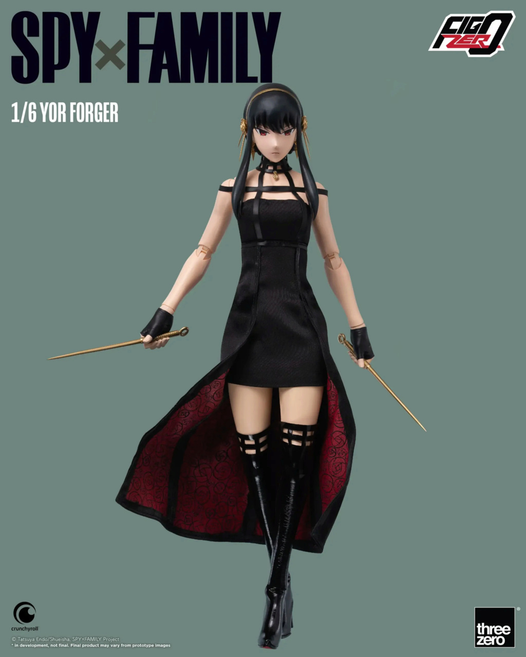 SpyXFamily - NEW PRODUCT: Threezero & FigZero: SPY×FAMILY 1/6 Yor Forger 2_webp16