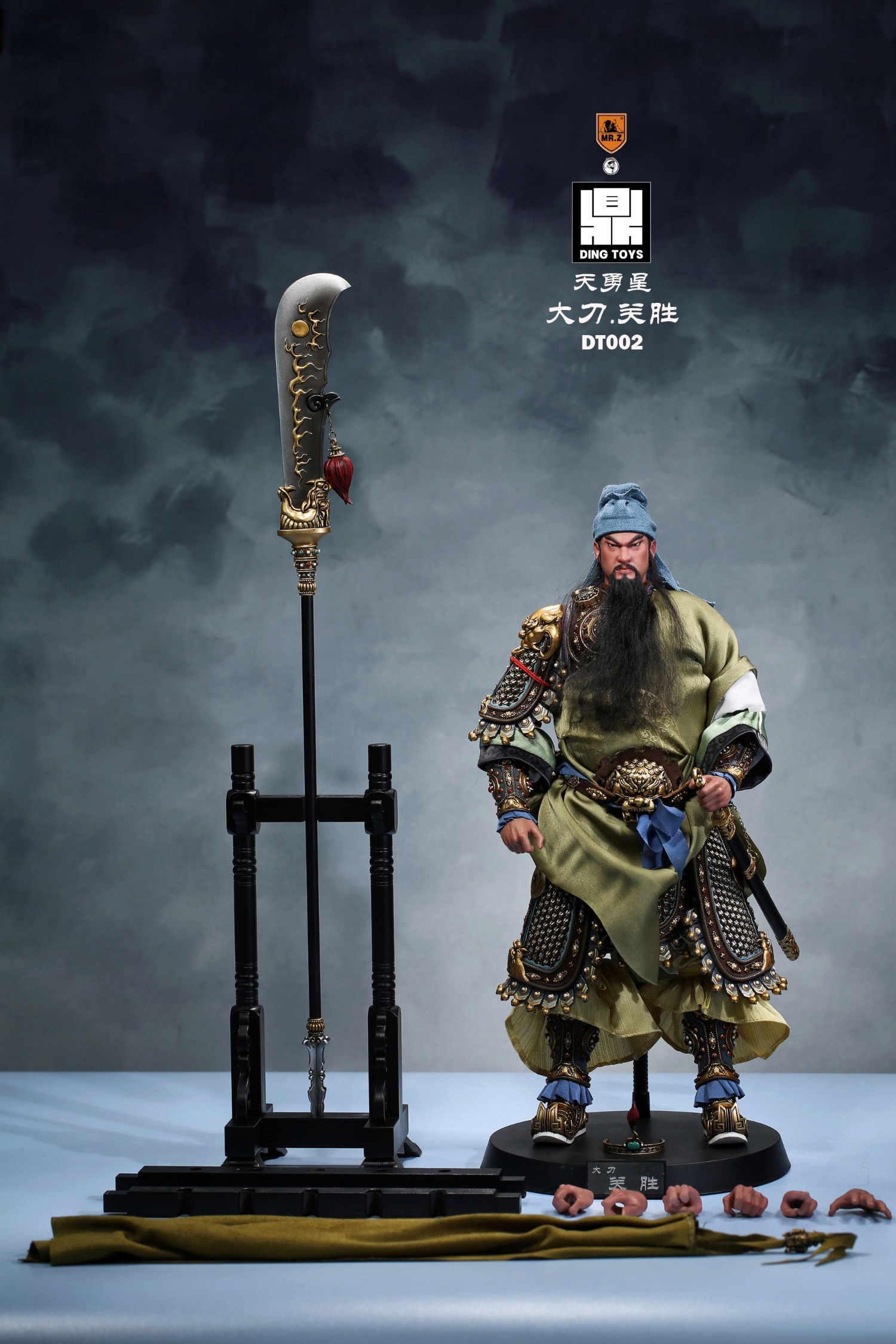 DingToys - NEW PRODUCT: Mr.Z x Ding Toys DT002 1/6 Scale 《Water Margin》Guan Sheng, War Horse 3040