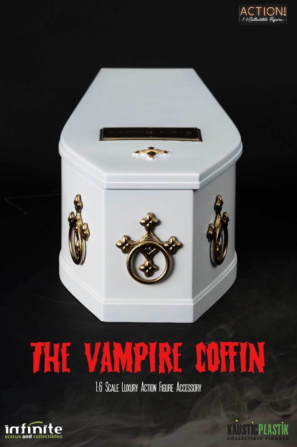 coffin - NEW PRODUCT: Kaustic Plastik & Infinite Statue: 1/6 scale Horror Of Dracula: Dracula & Van Helsing action figures 322