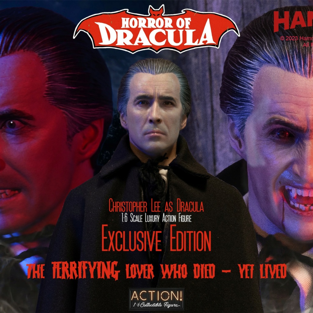 InfiniteStatue - NEW PRODUCT: Kaustic Plastik & Infinite Statue: 1/6 scale Horror Of Dracula: Dracula & Van Helsing action figures 3510