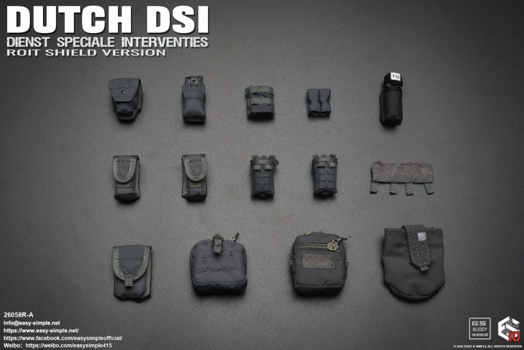 newproduct - NEW PRODUCT: Easy&Simple: 1/6 Scale Dutch Dienst Speciale Interventies (2 versions: 26058RA & 26058RB) 36480410