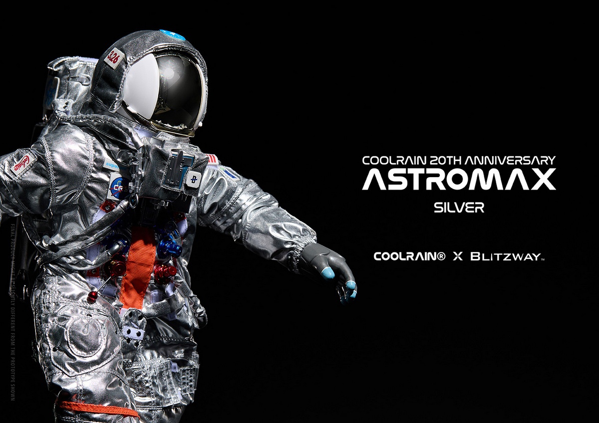 blitzway - NEW PRODUCT: Coolrain x Blitzway - Astromax Astronaut [Black/White/Silver/Blue] 4423