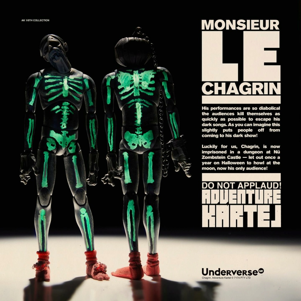 NEW PRODUCT: UNDERVERSE MONSIEUR LE CHAGRIN Limited Edition 46311110