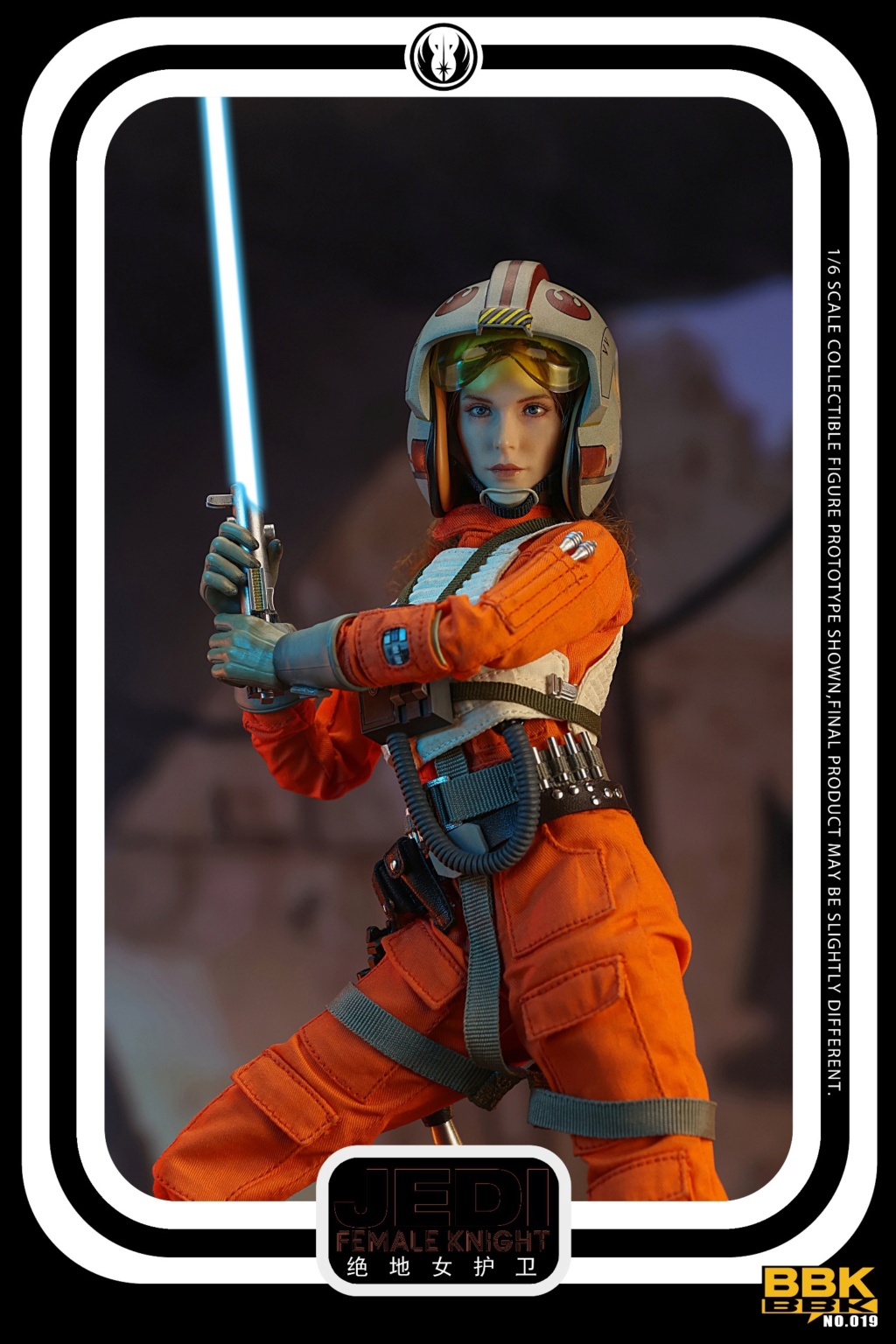 Female - NEW PRODUCT: BBK: BBK019 1/6 Scale Jedi Female Knight (X-Wing Pilot) 47632510