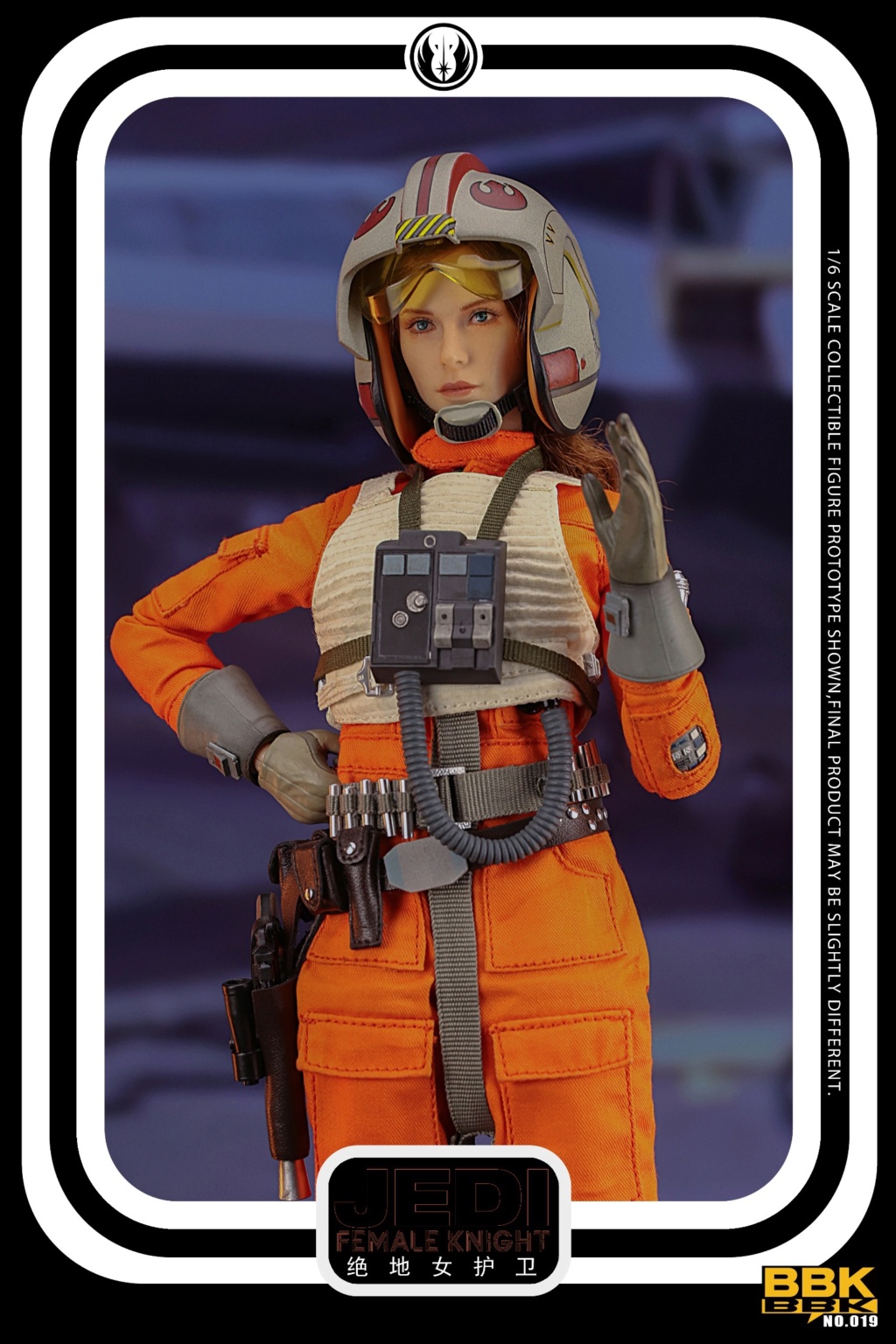 female - NEW PRODUCT: BBK: BBK019 1/6 Scale Jedi Female Knight (X-Wing Pilot) 47632710