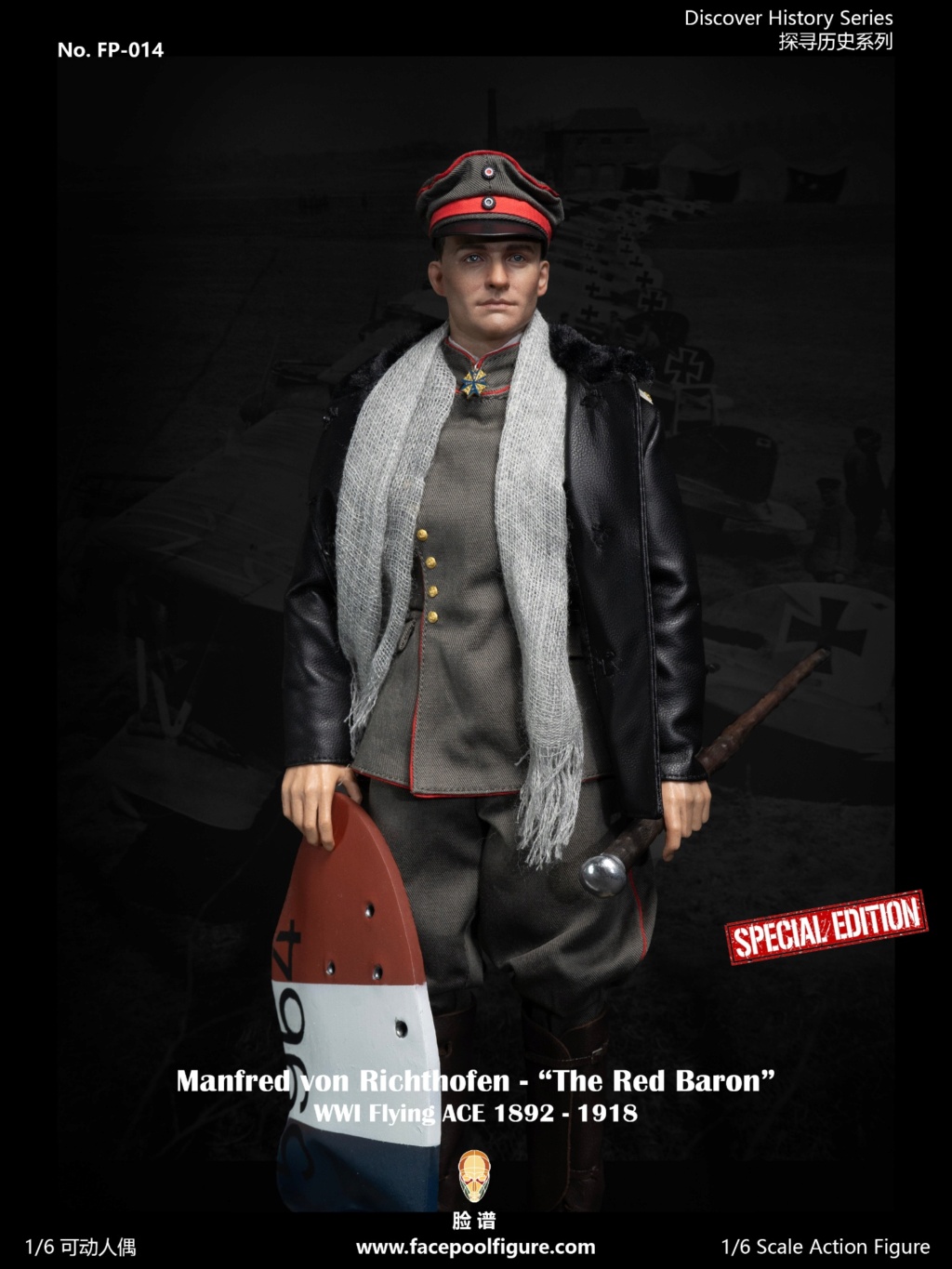 military - NEW PRODUCT: Facepool FP014A 1/6 Scale Discovery of History Series: The Red Baron (Manfred von Richthofen) (standard & special editions) 47672810