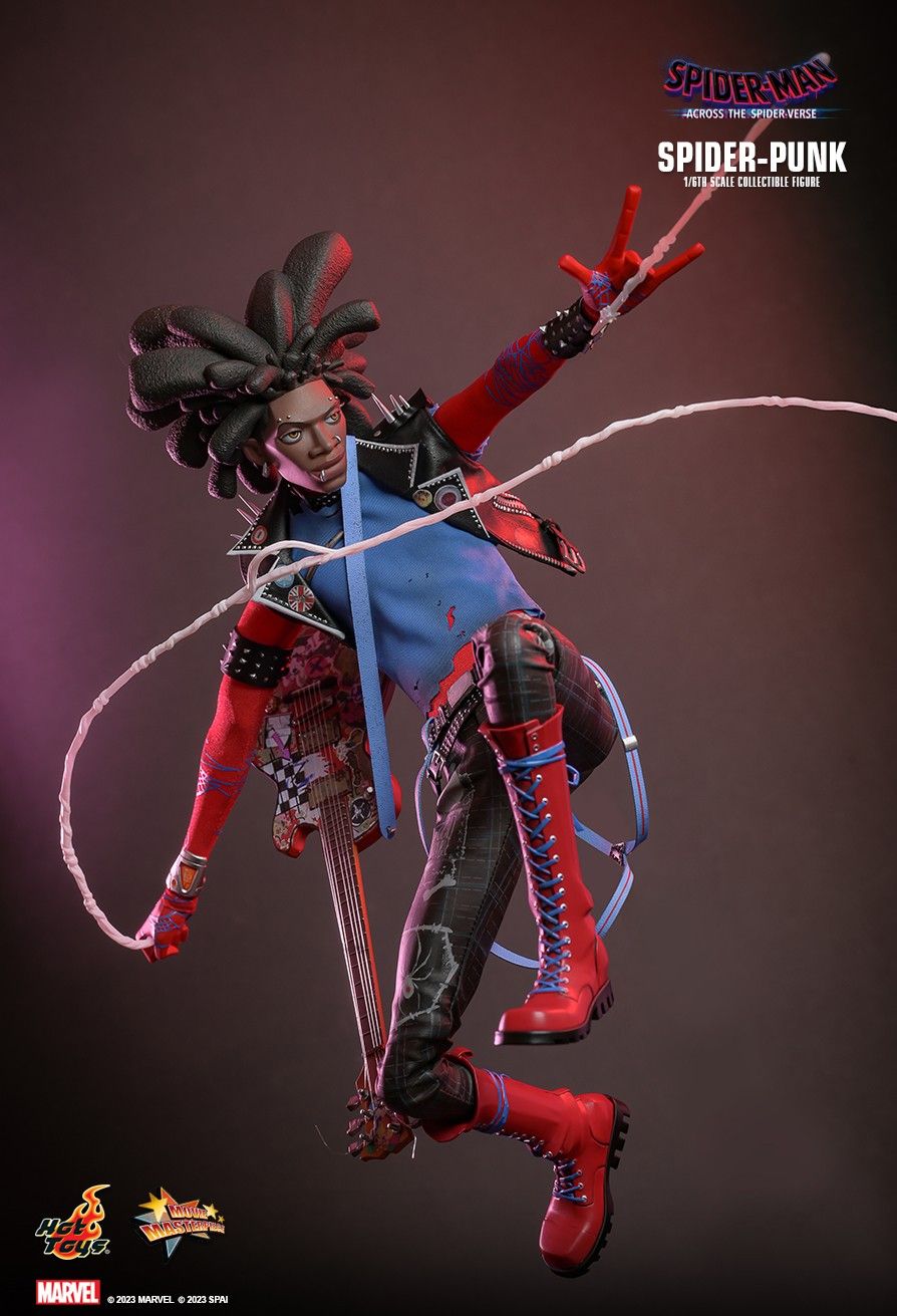 NEW PRODUCT: HOT TOYS: SPIDER-MAN: ACROSS THE SPIDER-VERSE: SPIDER-PUNK 1/6TH SCALE COLLECTIBLE FIGURE 597