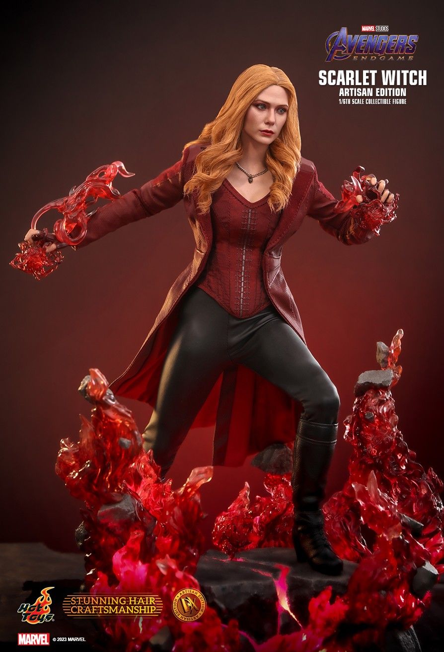 movie - NEW PRODUCT: HOT TOYS: AVENGERS: ENDGAME: SCARLET WITCH (ARTISAN EDITION) 1/6TH SCALE COLLECTIBLE FIGURE  694