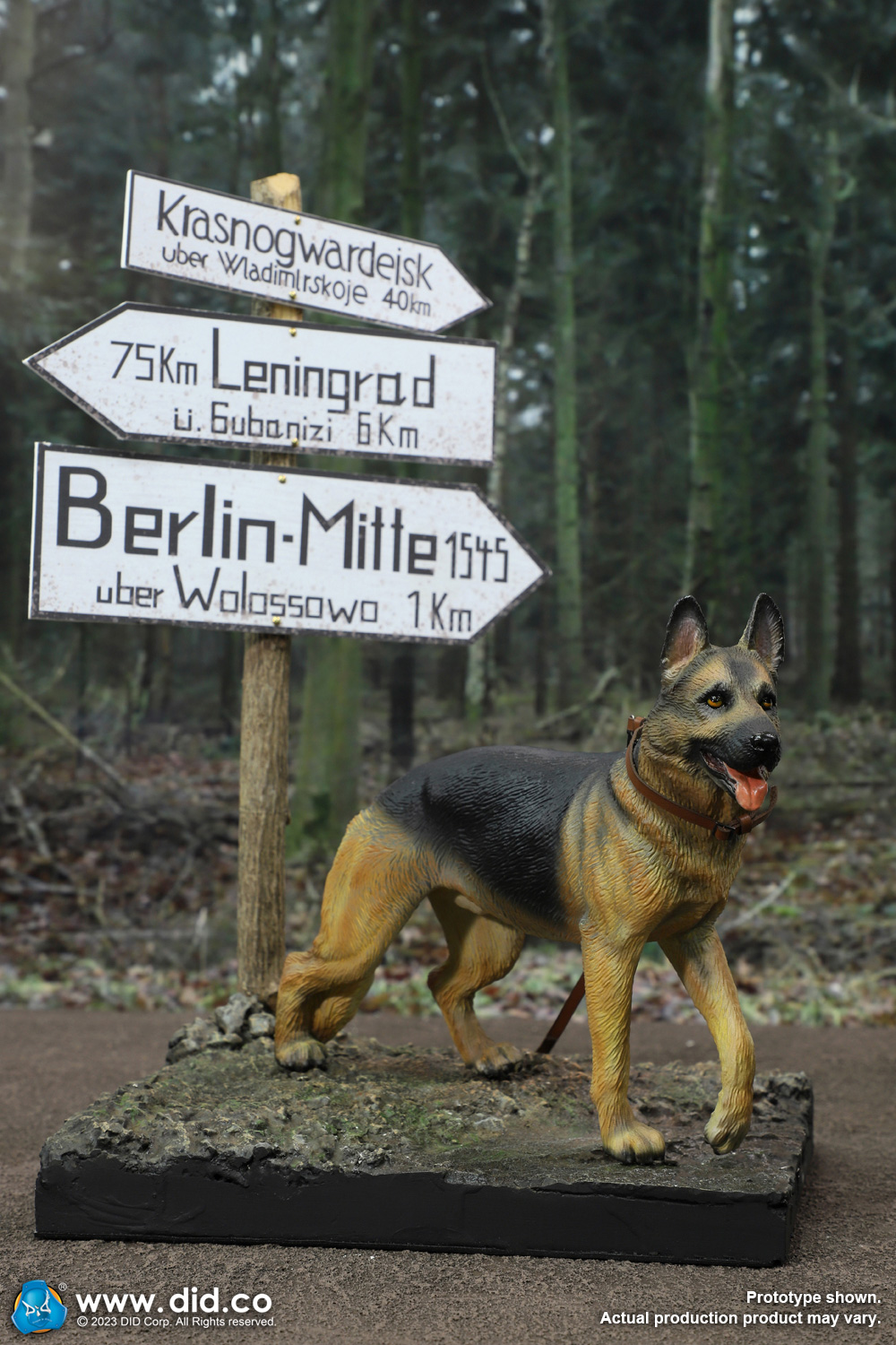 GermanShepard - NEW PRODUCT: DiD: 1/6 scale E60072 WWII Road Signs Accessory Kit 729