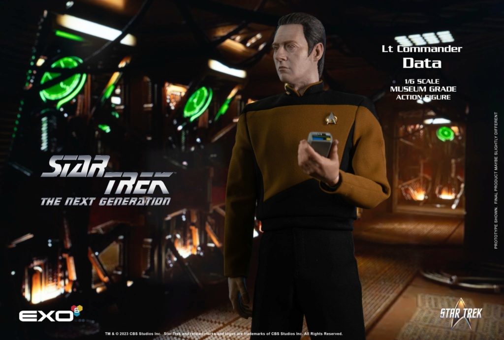 EXO-6 - NEW PRODUCT: EXO-6: Star Trek: TNG: Lt Comm Data (Essential Version) & (Standard Version) Data1710