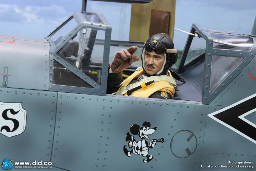 german - NEW PRODUCT: DiD: 1/6 scale Bf 109 Cockpit (2 Versions: Grey Blue & Sand) E6006511