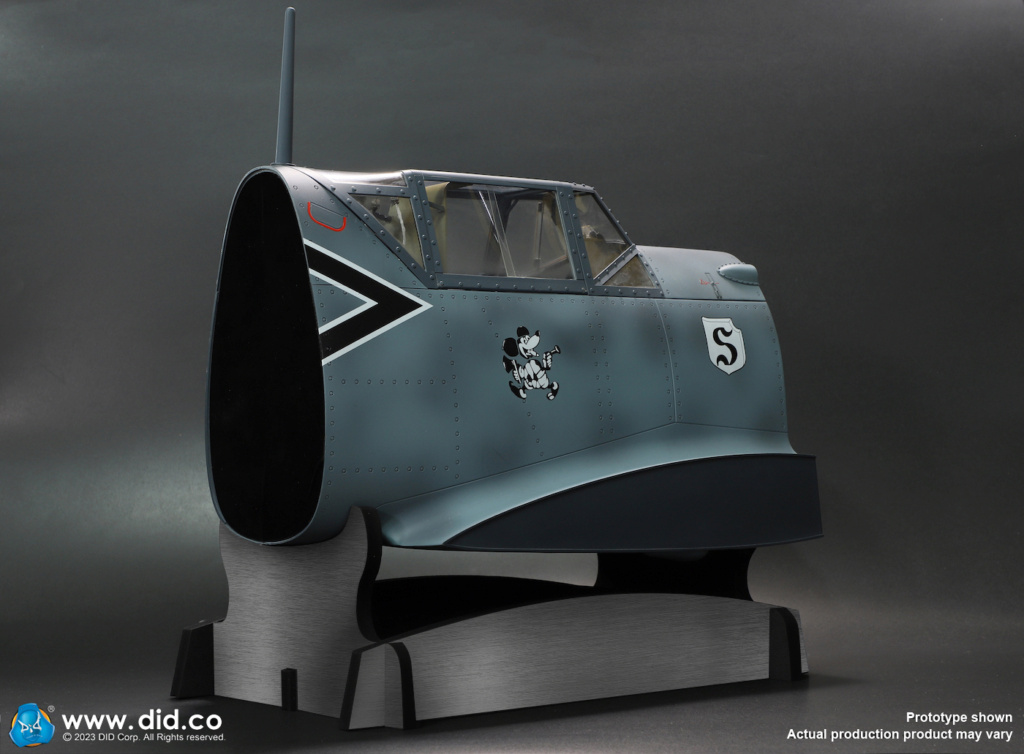 accessory - NEW PRODUCT: DiD: 1/6 scale Bf 109 Cockpit (2 Versions: Grey Blue & Sand) E6006547