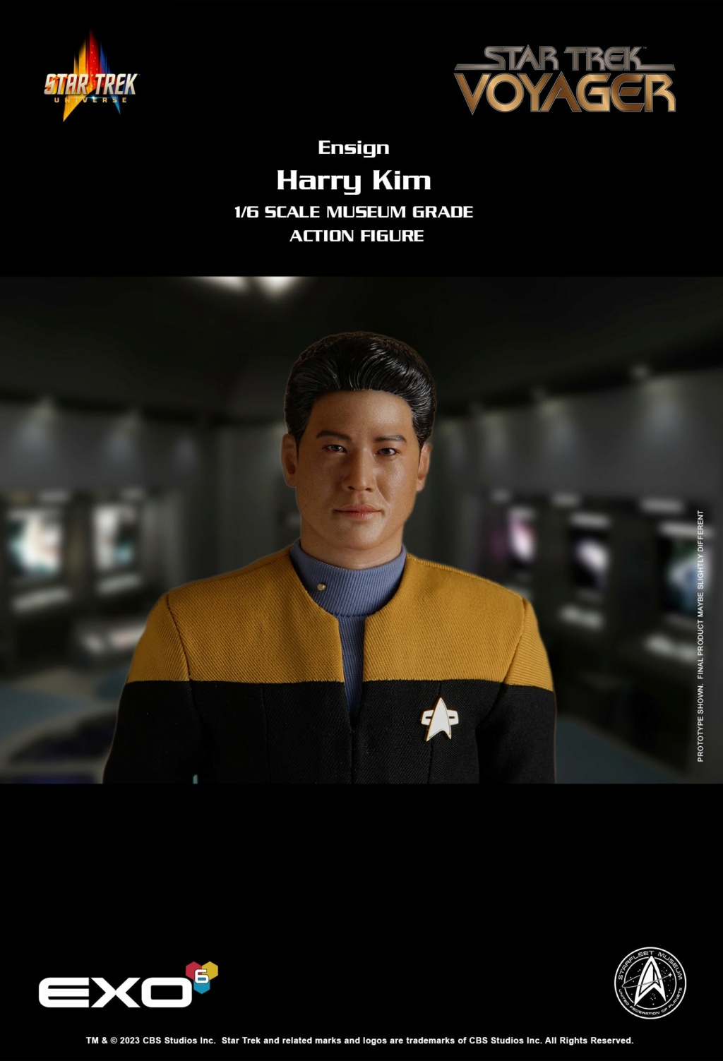 HarryKim - NEW PRODUCT: EXO-6: STAR TREK - VOYAGER: ENSIGN HARRY KIM 1/6 SCALE ACTION FIGURE Kim_0510