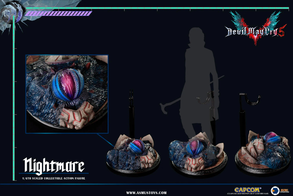 NEW PRODUCT: ASMUS TOYS: THE DEVIL MAY CRY SERIES : V (DMC V) LUXURY EDITION & GRIFFON & SHADOW Nightm11