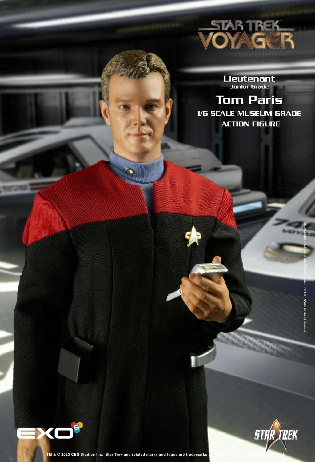 newproduct - NEW PRODUCT: EXO-6: 1/6 scale Star Trek: Voyager  LIEUTENANT JUNIOR GRADE THOMAS EUGENE “TOM” PARIS Paris012
