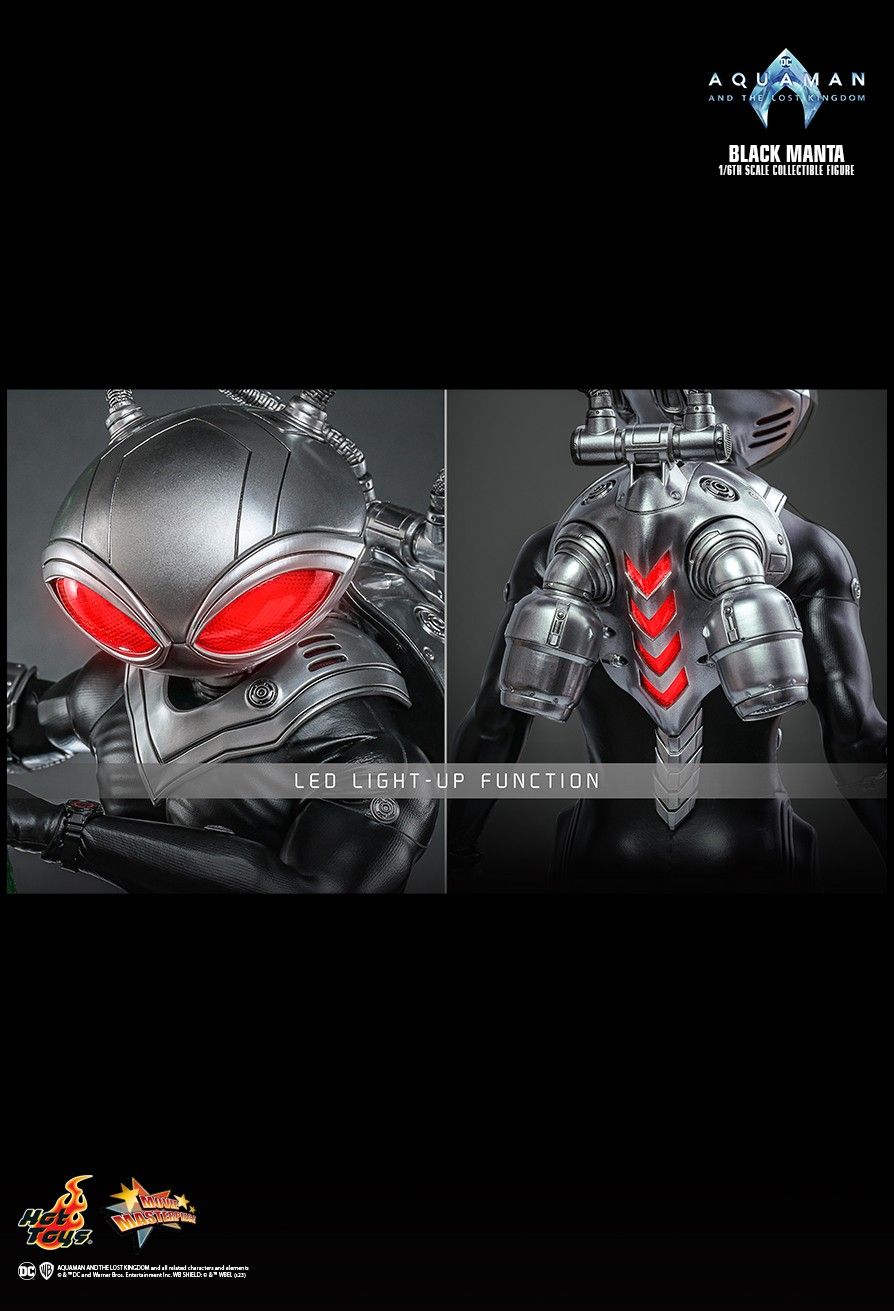 Male - NEW PRODUCT: HOT TOYS: AQUAMAN AND THE LOST KINGDOM: BLACK MANTA 1/6TH SCALE COLLECTIBLE FIGURE Pd170535