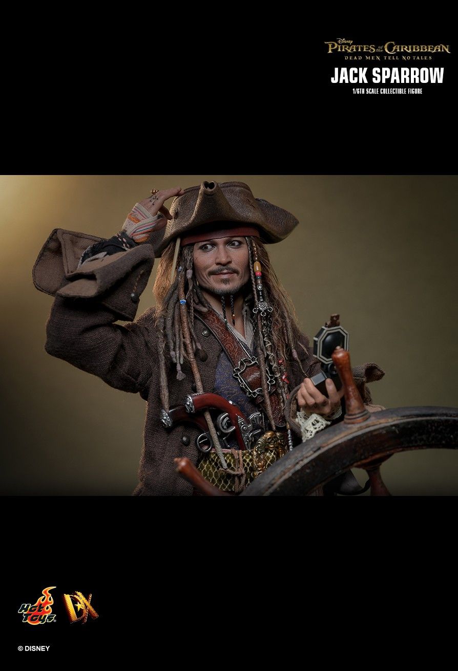 PiratesoftheCaribbean - NEW PRODUCT: Hot Toys Pirates of the Caribbean: Dead Men Tell No Tales Jack Sparrow 1/6th scale Collectible Figure (standard and deluxe) Pd171111