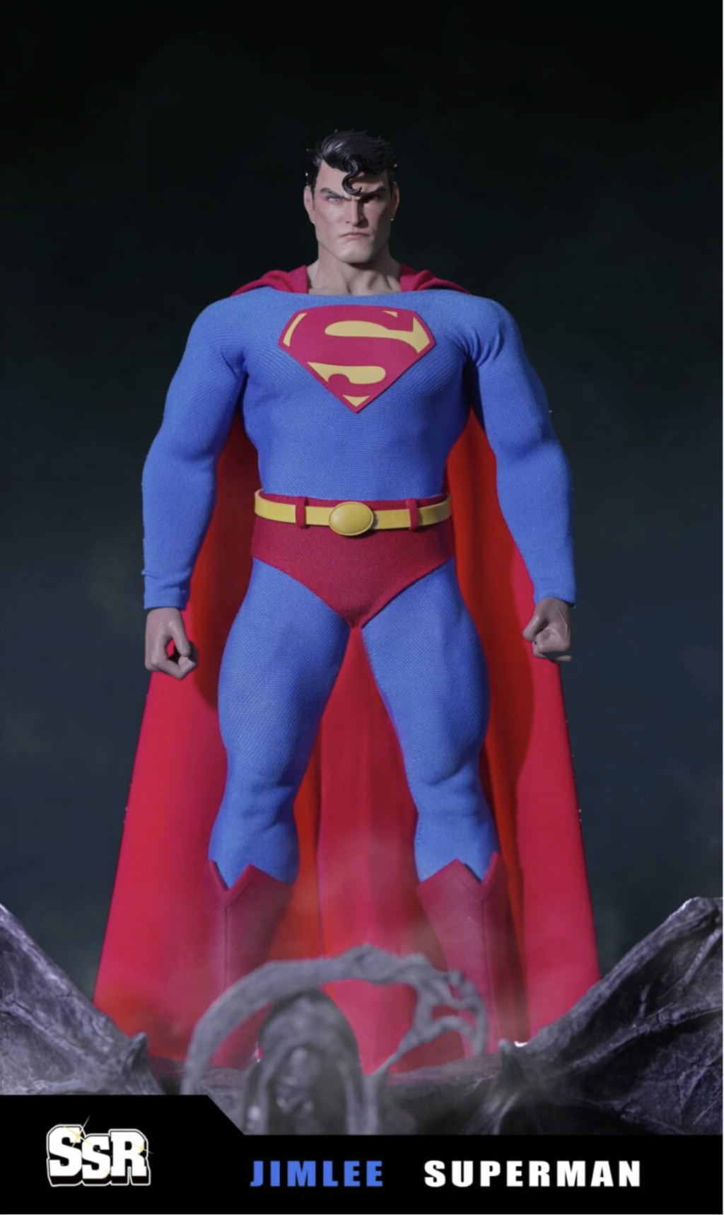 male - NEW PRODUCT: SSR: JimLee Superman 1:6 Scale Collectible Figure Screen12