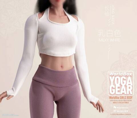 NEW PRODUCT: Worldbox: 1/6 Long & Short Sleeve Yoga Tops & Yoga Pants  (several varieties)