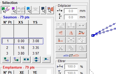 Logiciel FCNX sans curseur points Fcnxpb11