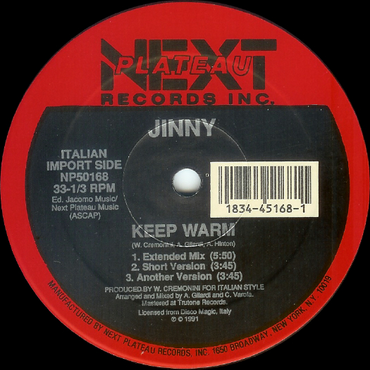 Jinny - (05 Singles) (1990 - 1995) Side_b10